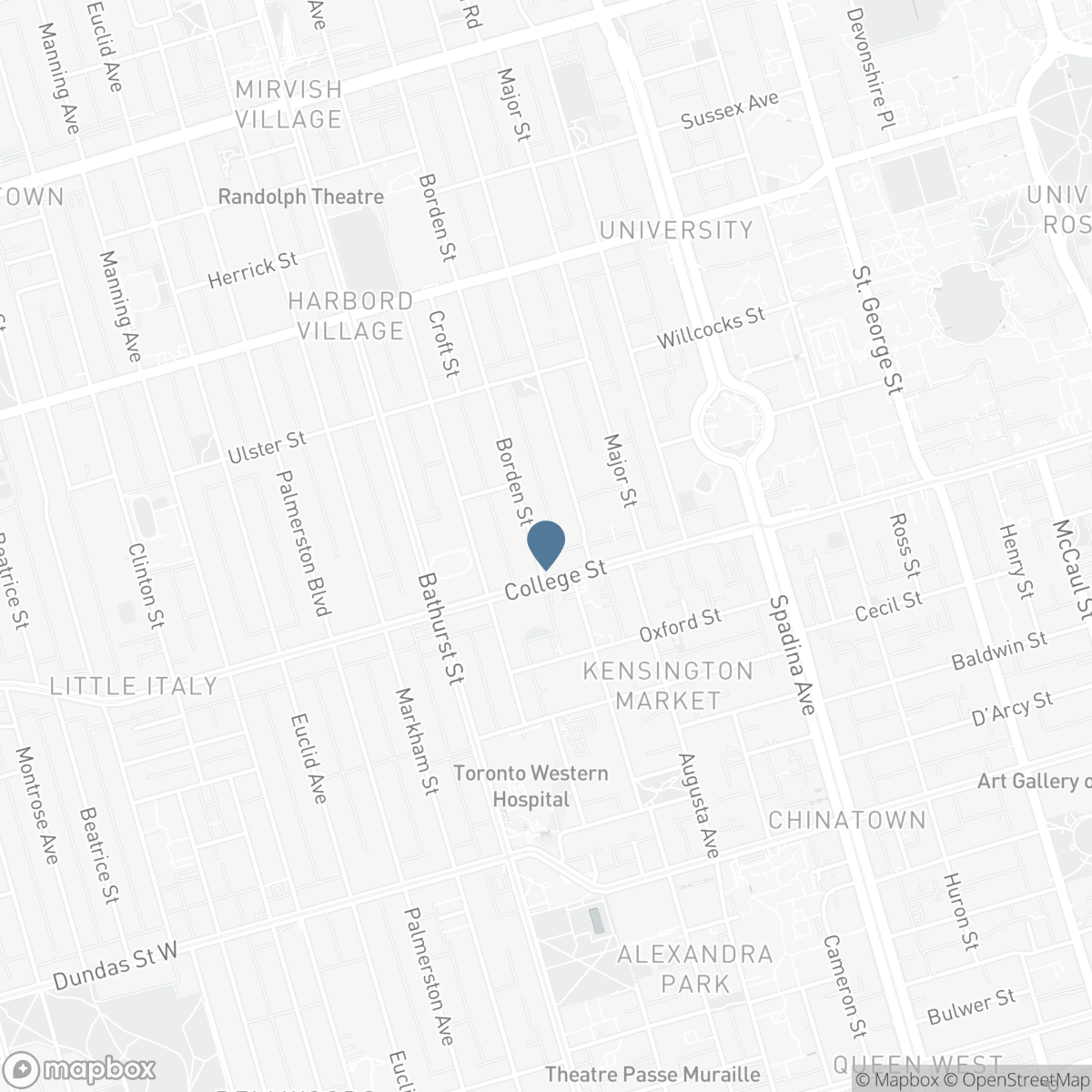 9 BORDEN STREET, Toronto, Ontario M5S 2M8